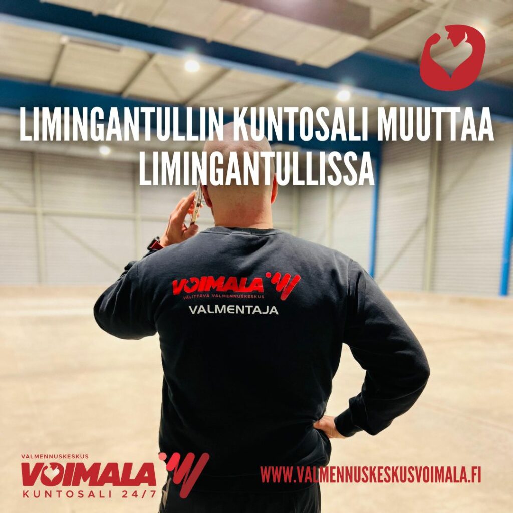 Limingantullin kuntosali muuttaa LImingantullissa